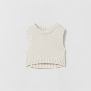 NWT Knit Zara Crop Vest